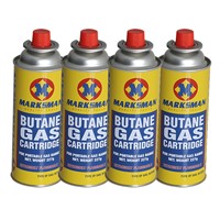 Butane Gas Cartridges (4 pack)