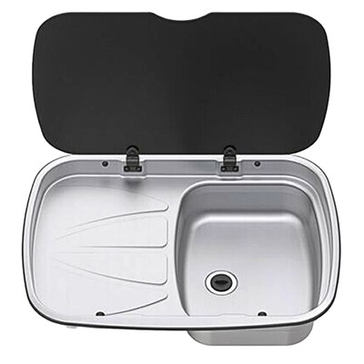 Thetford Argent Sink With Left Hand Drainer