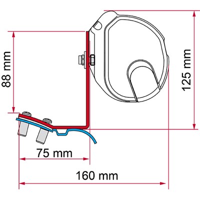 Fiamma Kit Vito/Vito Marco Polo - DB