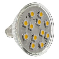 W4 12V 12SMD MR16 Dichroic Bulb
