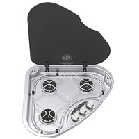 Thetford Series 330 3 Burner LH Triangle Hob