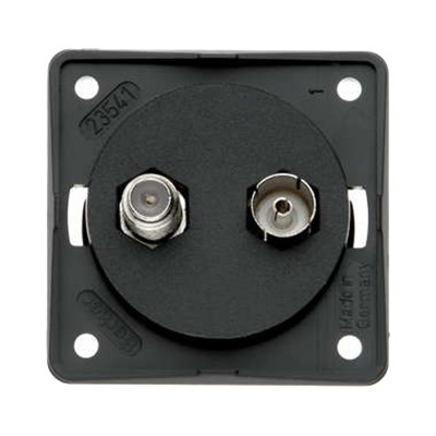 W4 Berker TV/Satellite Point - Anthracite