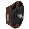 Fawo Lock case for push lock brown
