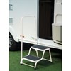 Quest White Double Step With Handrail (order in multiples of 6)