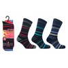 Heat Machine Men’s Tog 1.6 Thermal Socks, Size 6-11, Stripe