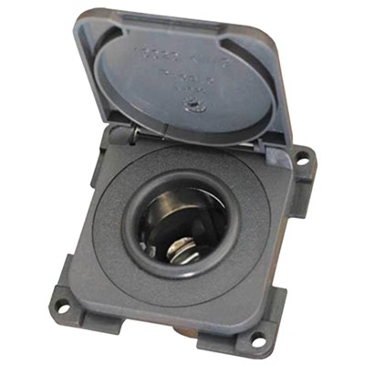 CBE Grey 12v Socket & Cover
