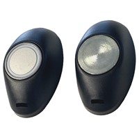 Hartal Magnetic Door Retainer - Black