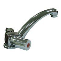 Dimatec Chrome Monobloc Tap With Fold down Spout