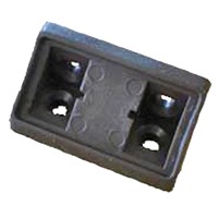 Fawo Light Grey Furniture Fixing 4 Hole (order in multiples of 100)