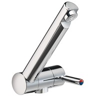 Trend A Mixer Water tap with 25cm flexi hose with barbed ends & 33mm hole