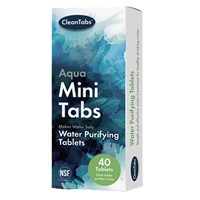 Clean Tabs Aqua Mini Tabs Water Purifying Tablets (Order in multiples of 18)