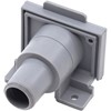 DLS 3/4" Oulet Hose Socket with Cover - Grey