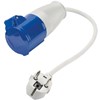 Quest 230v Euro Hook Up Adaptor