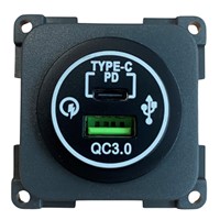 CBE Grey USB-C Socket