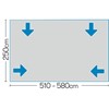 Luna Plus roll out full awning (580 : Size 10 : L)