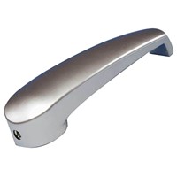 Fawo Bathroom Door Handle - Pale Nickel