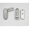 Remis Shower Door Turning Lock - Light Grey