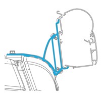 Dometic VW T5/T6 Multivan 3 pieces bracket