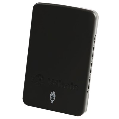 Whale Easi-Slide Black 230v Socket Lid