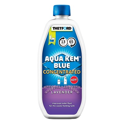 Thetford Aqua Kem Blue Lavender Concentrated 0.78L Bottle (Order in multiples of 12)