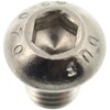 Hartal Lens Head Screw ISO 7380 M6x9 Nirosta (order multiples of 100)