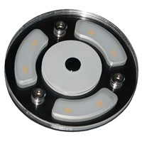 Dimatec 3.2w Round Slim Touch Light - Mirror Finish