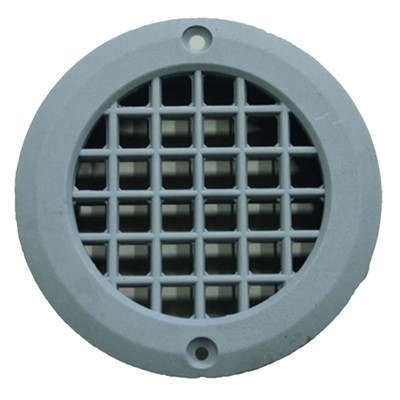 DLS 75 x 10mm Round Tail Vent -  Grey