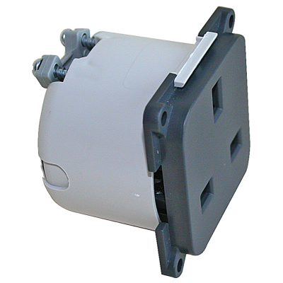 CBE 230v Socket & 34mm Back Protection Box