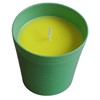Citronella Candle (Dia9.5*H9cm) - Green (Order in multiples of 12)