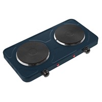 Quest Double Hotplate - Slate