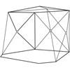 Quest Screen House 4 Mini pop up Gazebo - Grey