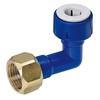 Reich 1/2" UniQuick Angled Connector with screw connection