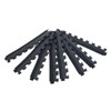 Quest Easy lock Floor Tiles with edging strips (4 pack)