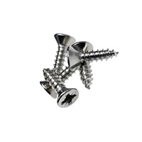 W4 1/2" No. 6 Countersunk Self-Tapping Stainless Steel Screws