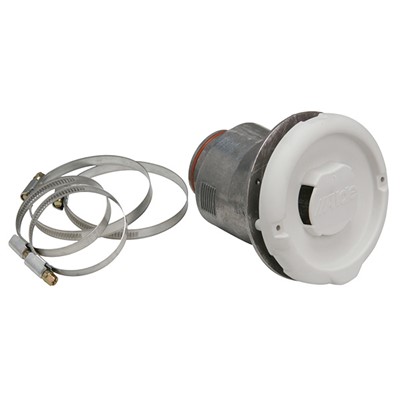 Alde Side Flue Terminal Outlet c/w Hose Clips
