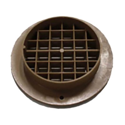 DLS 75mm Round Short Tail Vent - Beige