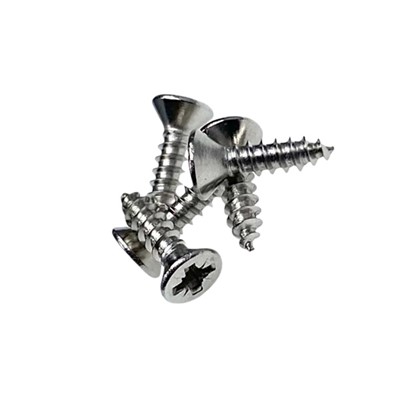W4 1/2" No. 6 Countersunk Self-Tapping Stainless Steel Screws