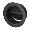 Whale Black 65mm Air Duct Directional Vent