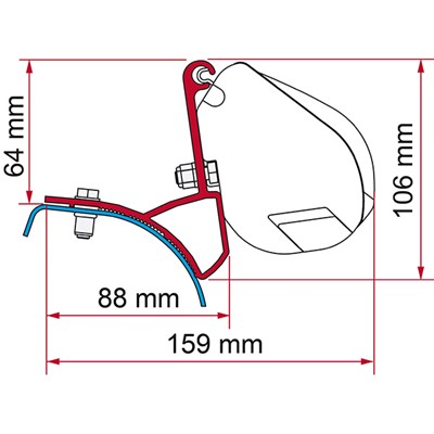 Fiamma Kit Trafic/Vivaro/Primastar