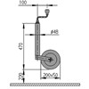 AL-KO Jockey Wheel Compact