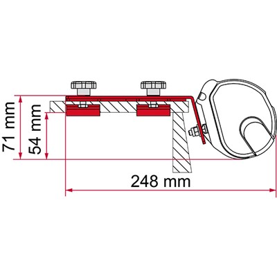 Fiamma Kit Standard - Deep Black