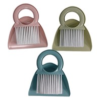 Mini dustpan &  brush set (mixed colours (pink/green/blue) in a CDU)