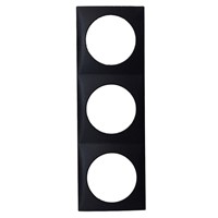 W4 Berker Flow Triple Frame - Anthracite