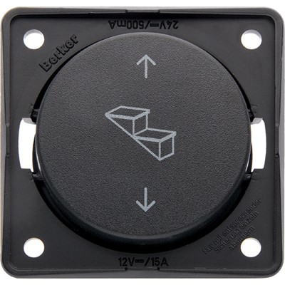 W4 Berker Step Switch - Anthracite
