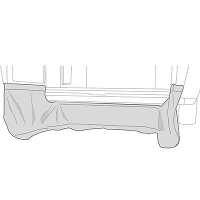 Fiamma Rear Skirting VW T5/T6