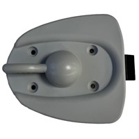 Hartal Right Hand Inner Lock, Light Grey, suits HSC