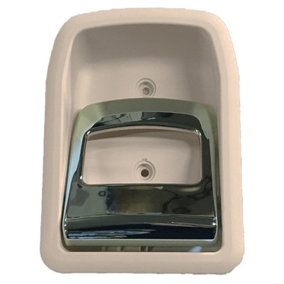 Hartal Inner Door Handle, Mocca with Chrome Handle