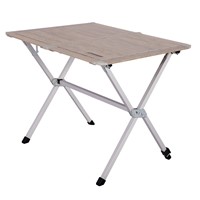 Quest Elite Lomond Slatted Table -  Light Wood