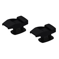 Fiamma Wall Brackets Plastic Deep Black (2Pcs)