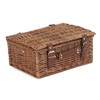 2 Person Green Tweed Hamper